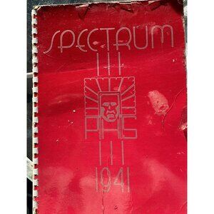 Parma Schaaf High School Yearbook 1941 "Spectrum" 41 Parma, Ohio OH